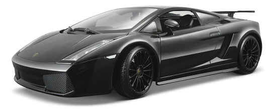 2007 Lamborghini Gallardo Superleggera Black Maisto Diecast 1:18 Scale Model Car