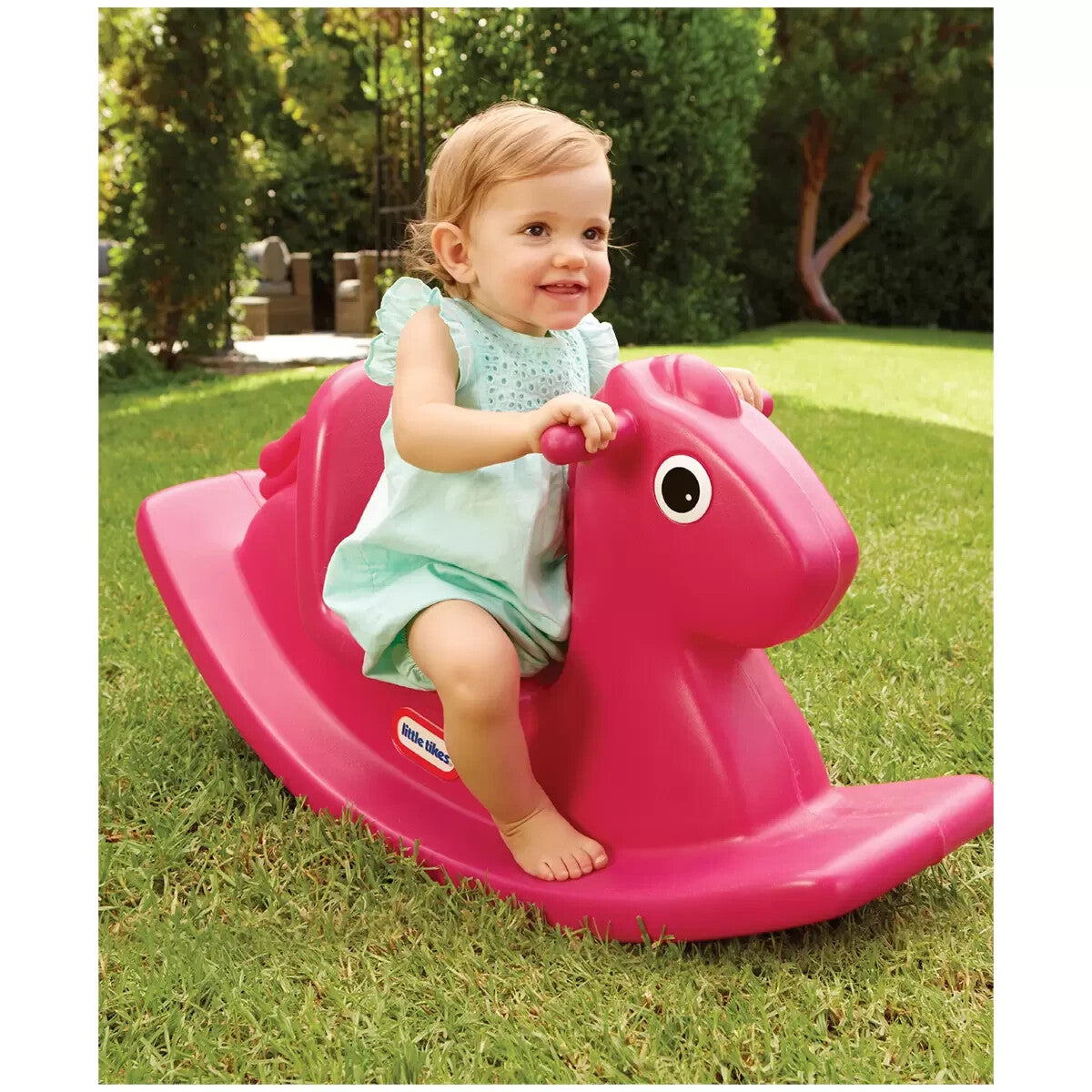 Little Tikes® Rocking Horse Magenta Toddler Ride-On Kids Toys 1-3 Years USA Made