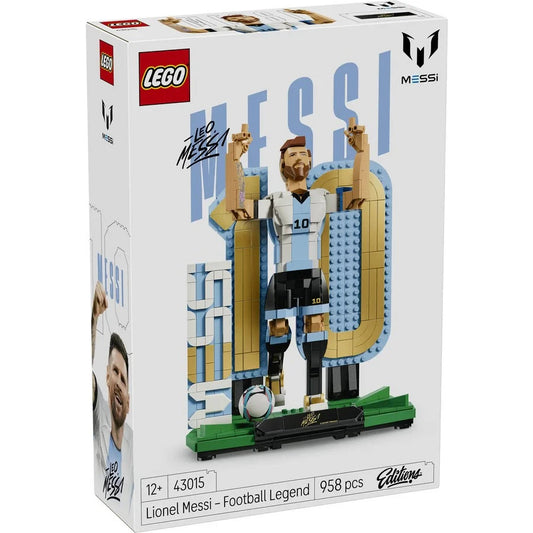 LEGO 43015 Editions Football Lionel Messi - Football Legend *AU STOCK*