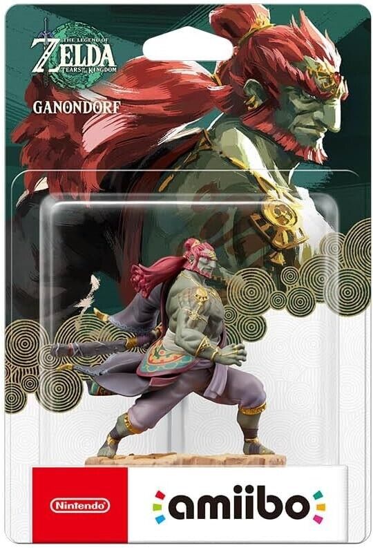 Nintendo Ganondorf Amiibo (The Legend of Zelda: Tears of the Kingdom) New