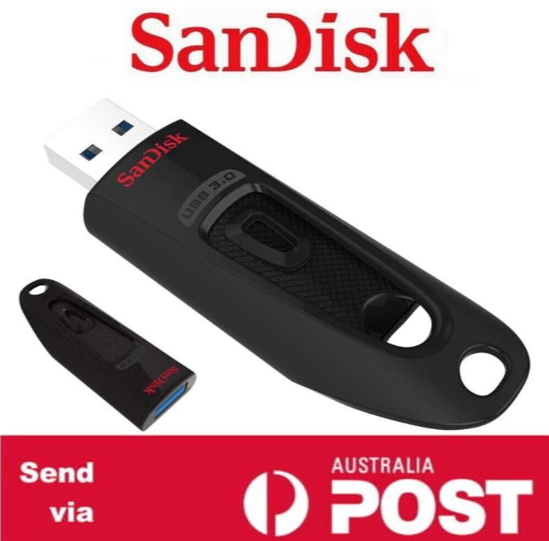 50x USB 3.0 Flash Drive SanDisk Ultra CZ48 16G Memory Stick Pen 16GB