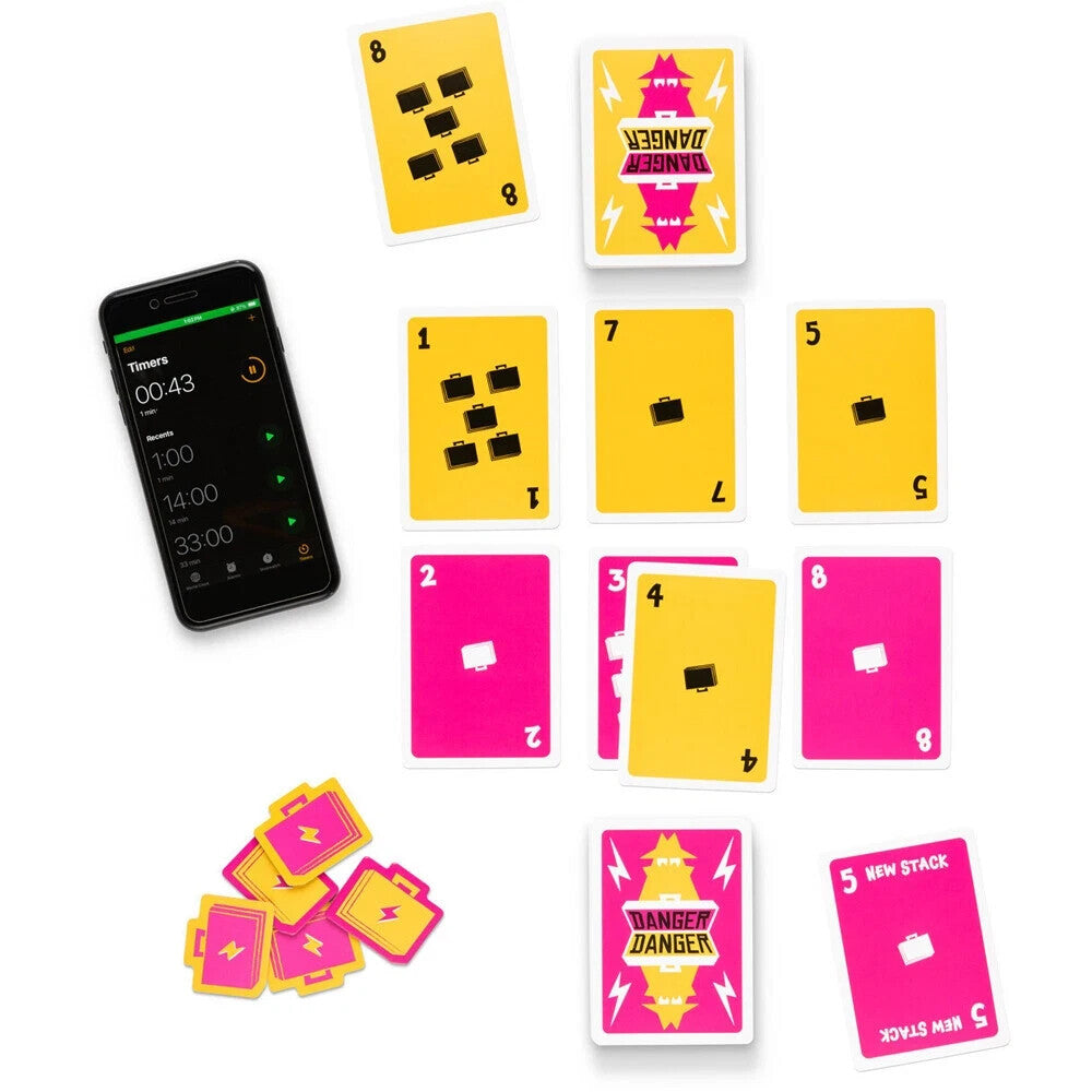 Exploding Kittens Danger Danger 2-8 Players Card Party Game