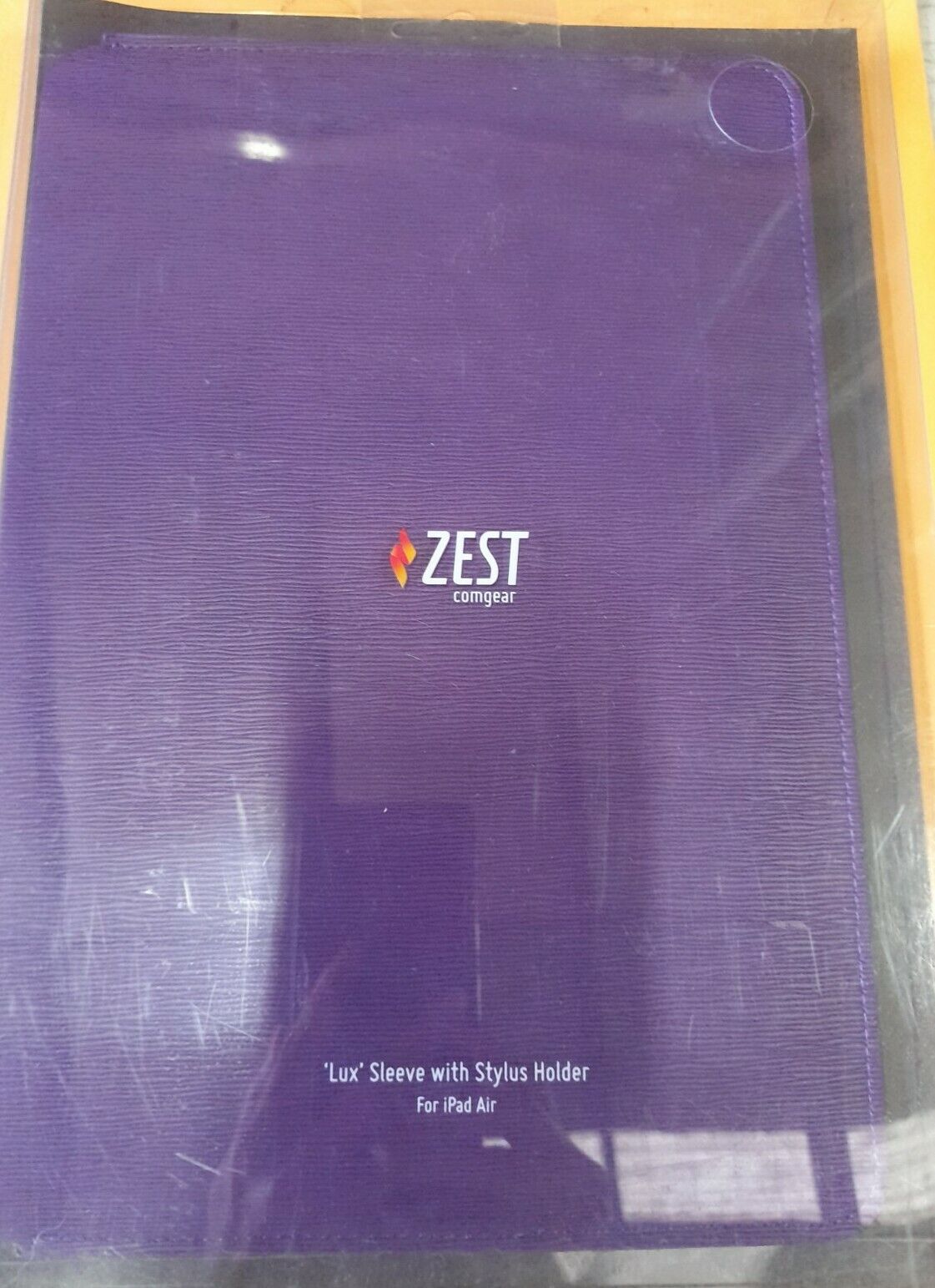 Zest 'Lux' Sleeve with Stylus Holder For iPad Air Brand New