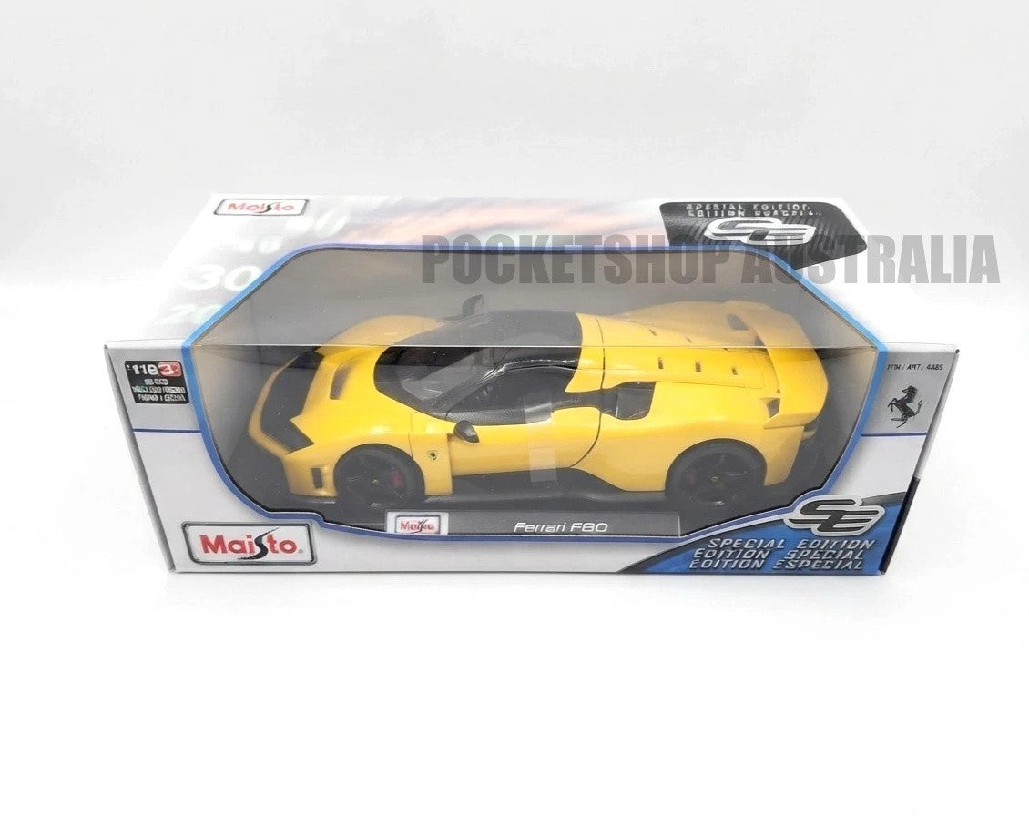 Maisto 1:18 Diecast Special Edition – Ferrari F80 (Yellow)