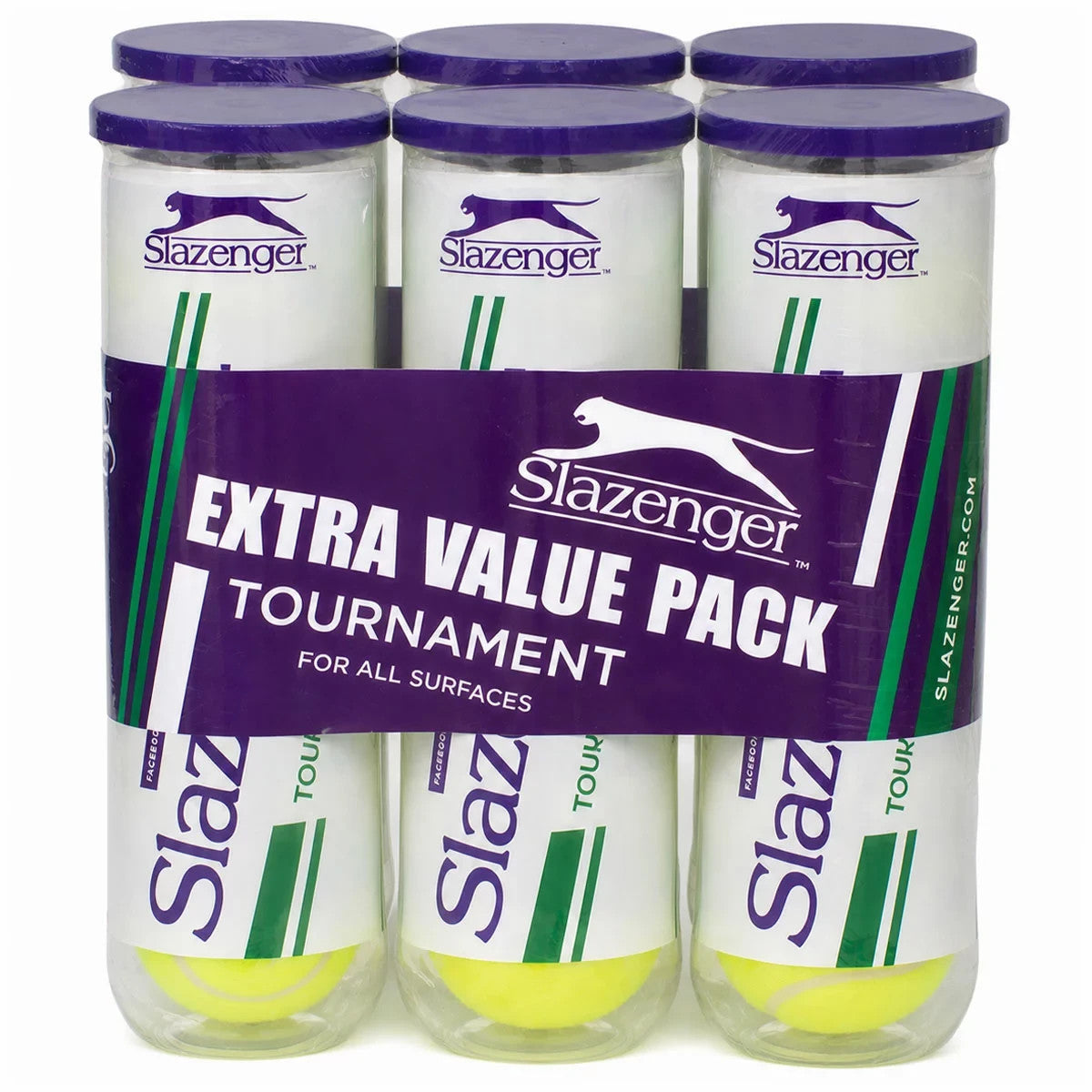 Slazenger Tournament 12/24 Tennis Balls Set