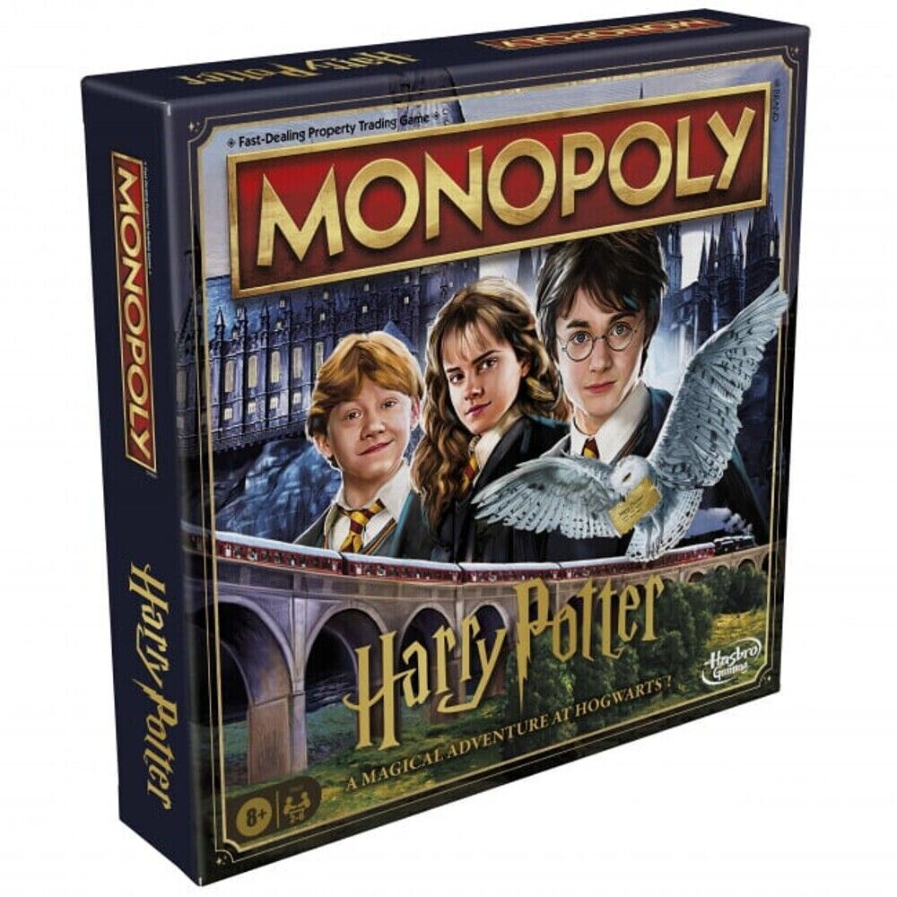 Monopoly Harry Potter Board Game A Magical Adventure At Hogwarts Hasbro