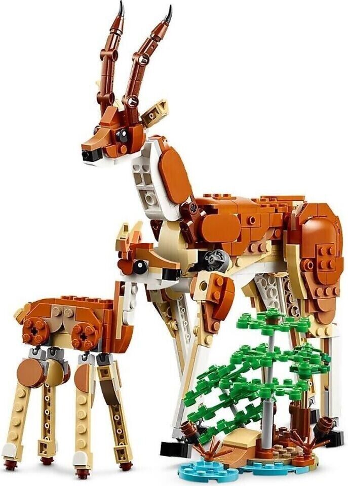 LEGO 31150 Creator 3-in-1 Wild Safari Animals Brand New Giraffe Gazelle Lion
