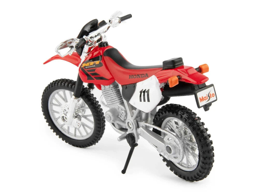 Maisto 1:18 – Honda XR400R (Red) – Special Edition Model