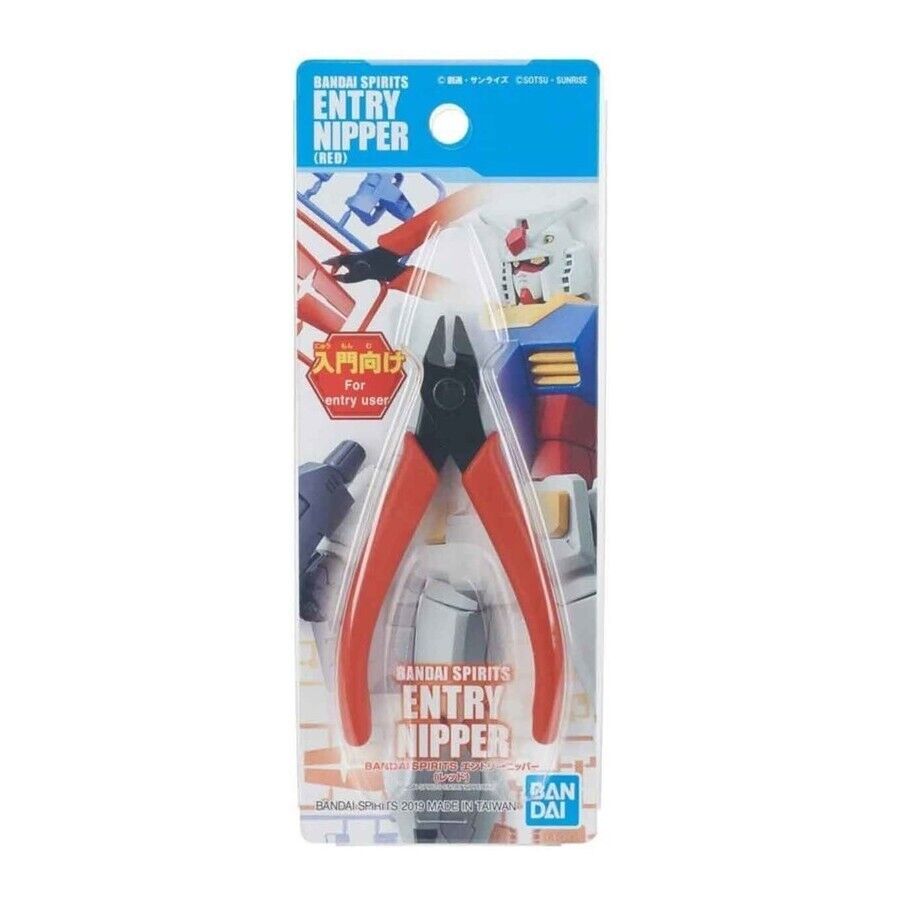 Bandai Spirits Assembly Nipper Tool Model Kit for Entry User - Red