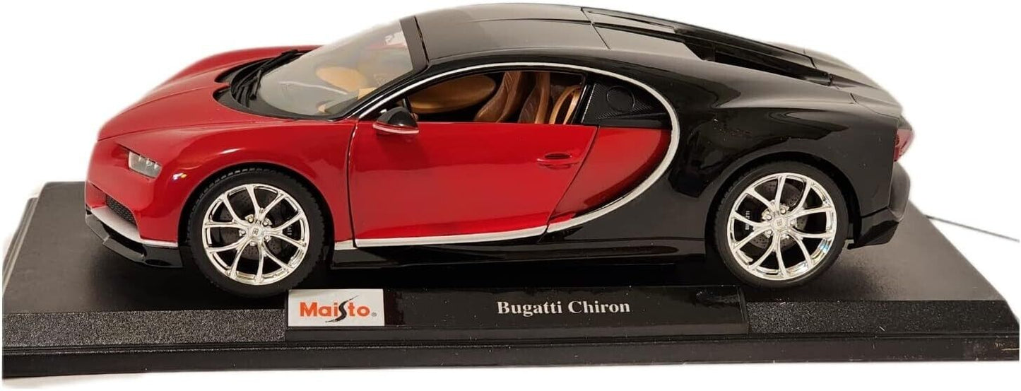 Maisto 1:18 Bugatti Chiron 1/18 Special Edition Red Die Cast Toy Diecast Car