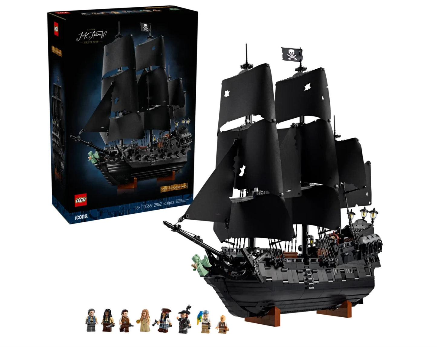 LEGO 10365 ICONS Captain Jack Sparrow's Ship - BRAND NEW SEALED