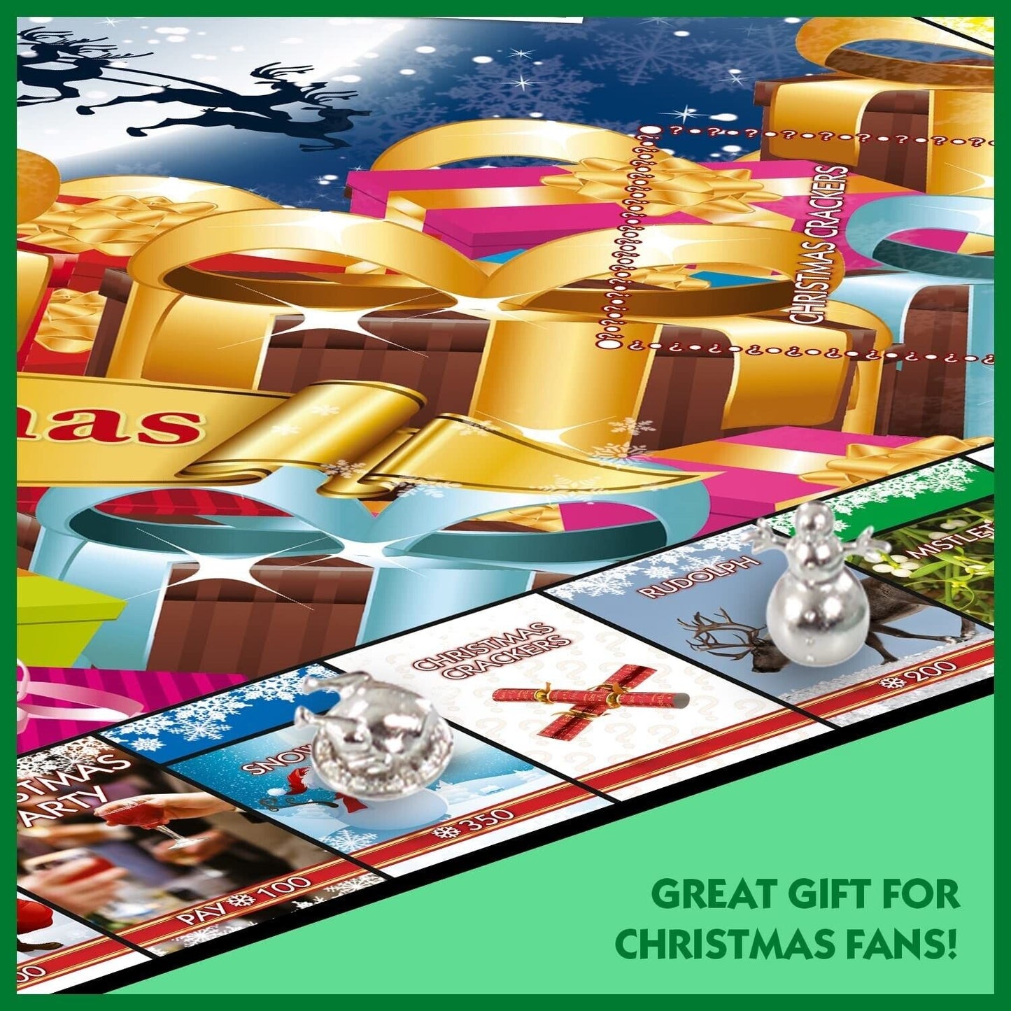 Christmas Edition - Monopoly Board Game