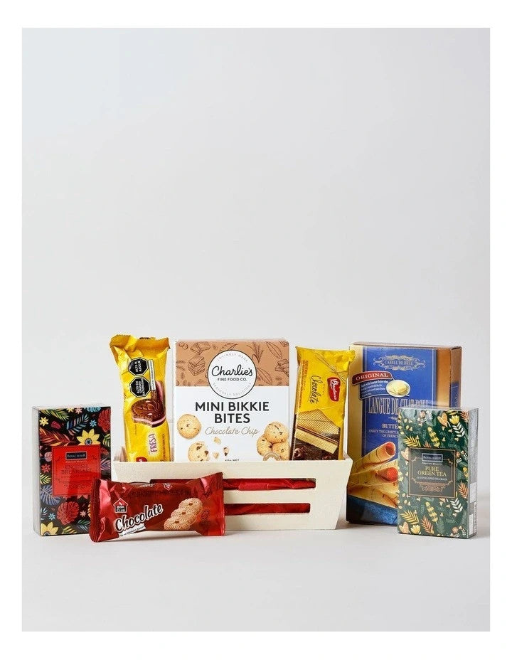 Christmas, Birthday, Anniversary, Events - Tea & Biscuits Hamper Set - Assorted*