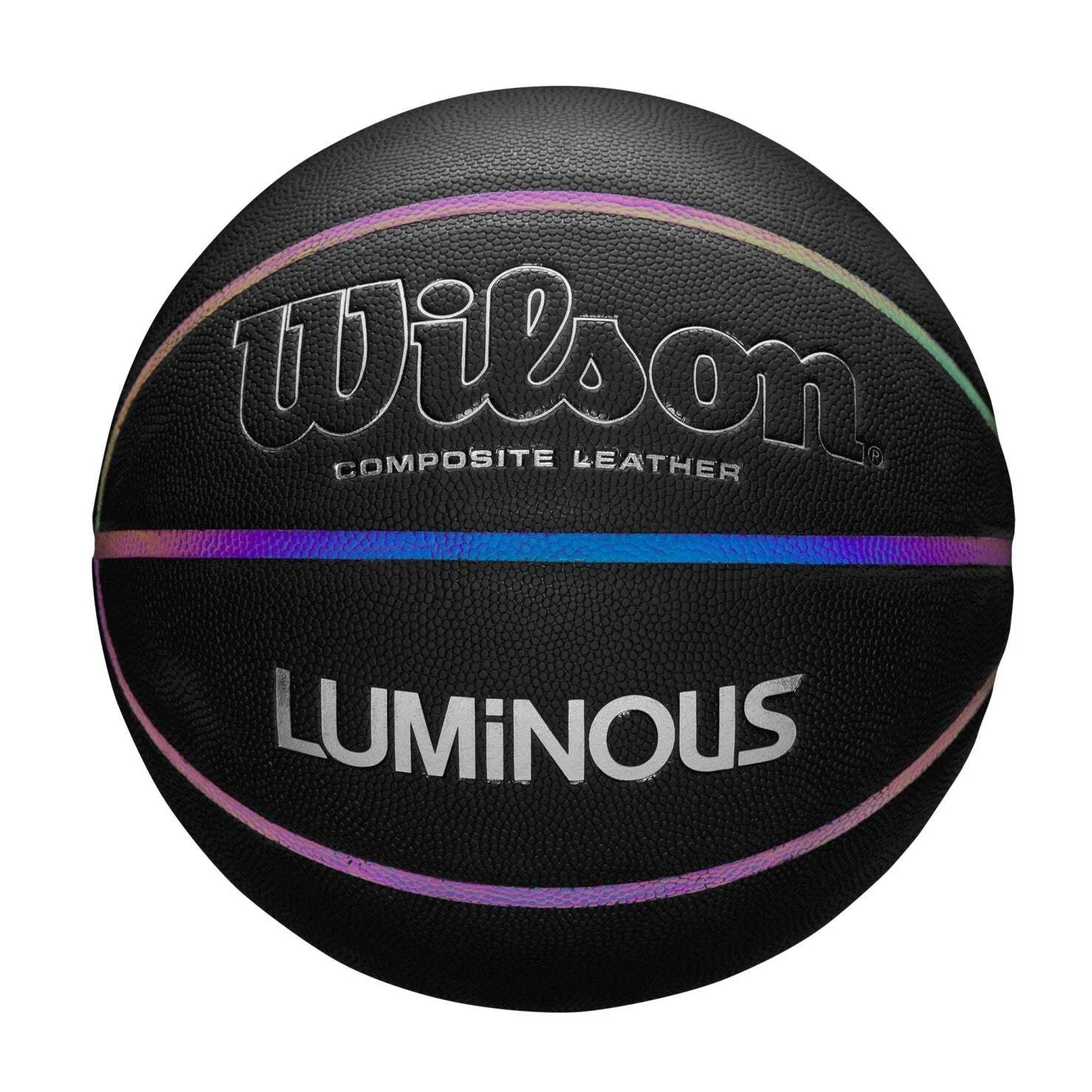 Wilson Luminous Performance Basketball light-up ball composite cover grip