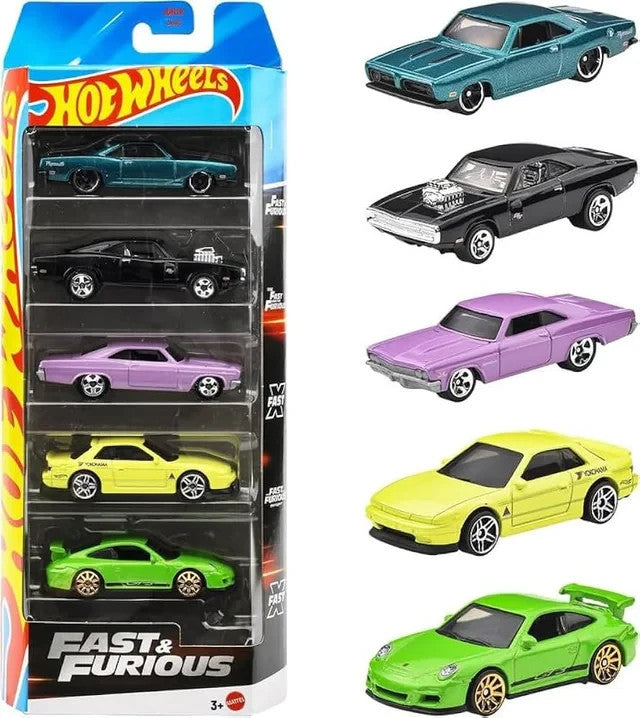 Hot Wheels Fast & Furious 5-Pack