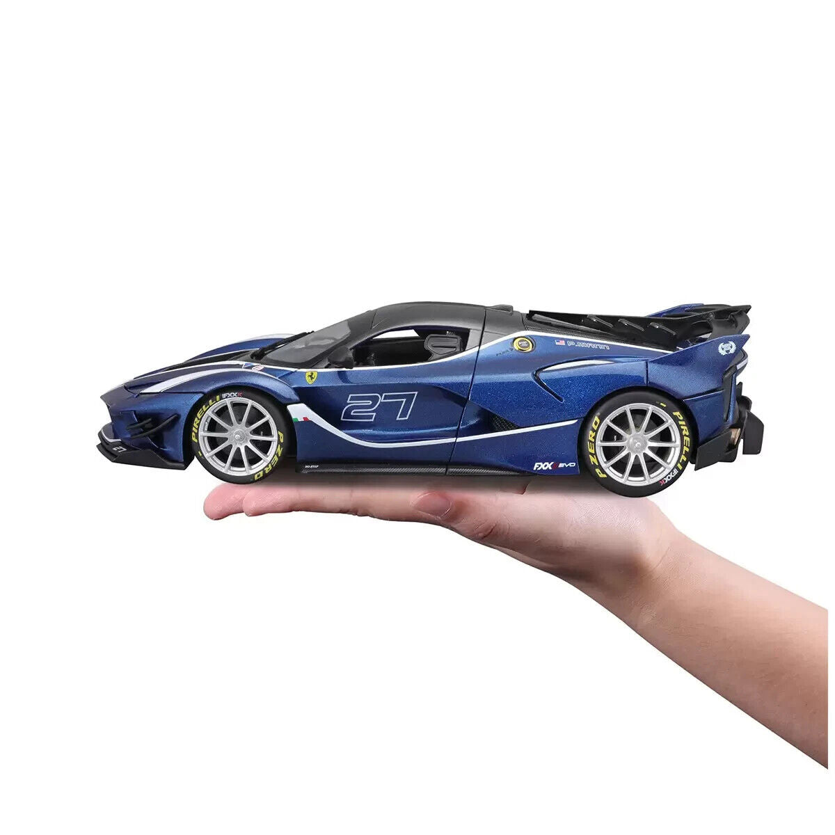 Maisto 1:18 Ferrari FXX K Evo Metallic Blue Detailed Die Cast Toy Diecast Car