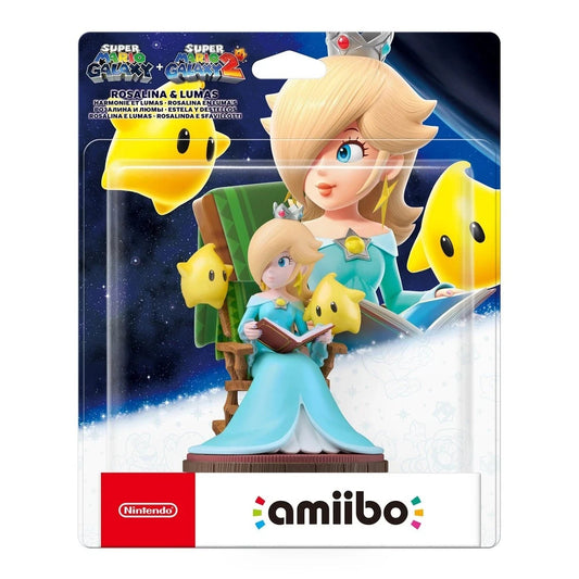 Nintendo Rosalina and Lumas Amiibo (Super Mario Galaxy + Super Mario Galaxy 2)