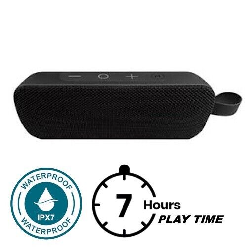 IPX7 Waterproof Portable Bluetooth 5.0 Speaker  Rechargeable 7 hours play
