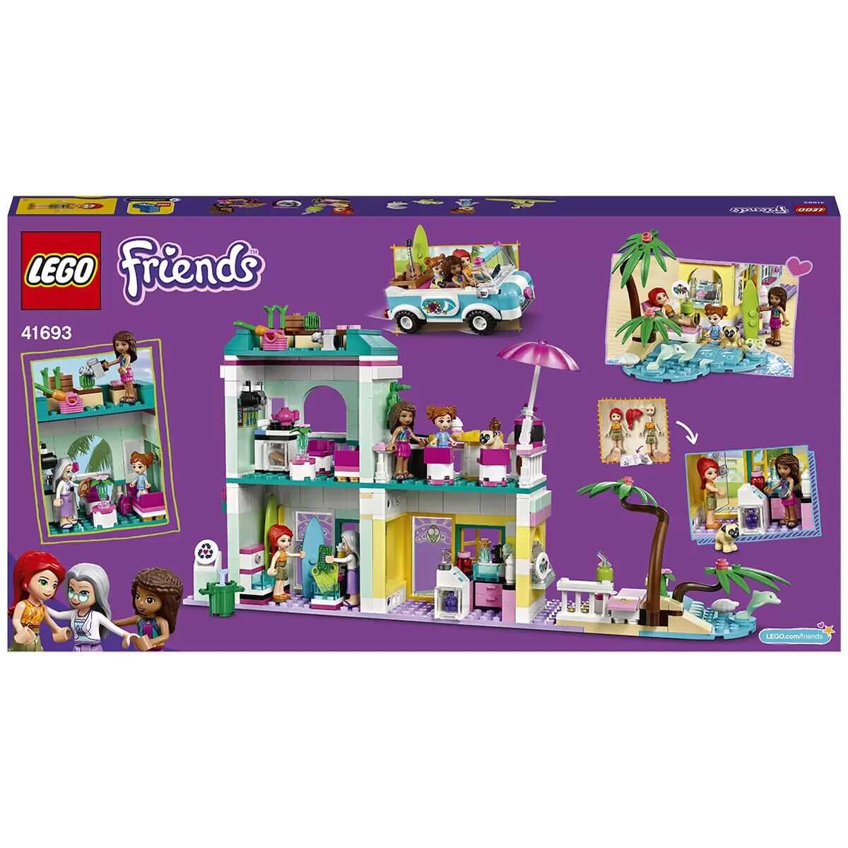 LEGO Friends Surfer Beachfront 41693 Mia’s grandmother apartment Veggie Garden