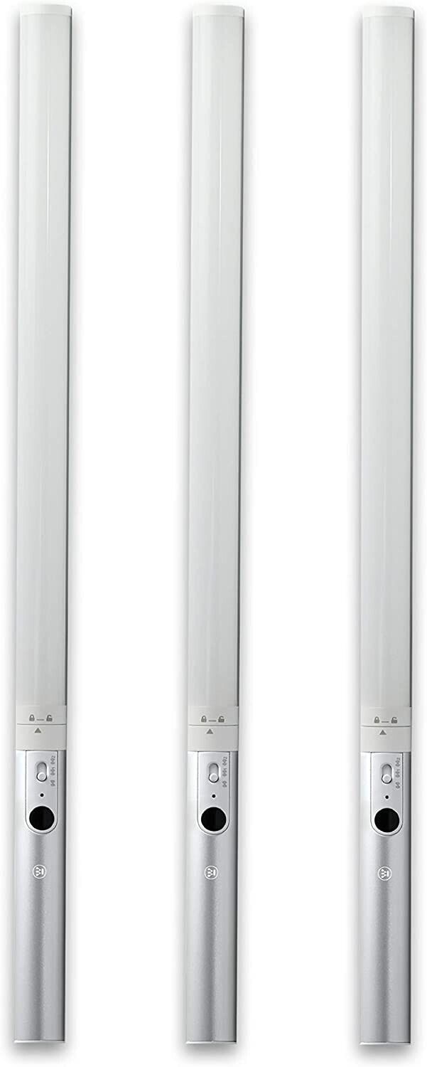 Westinghouse 3-Pack Rechargeable LED Wireless Wave Activated Light Bar Kitchen