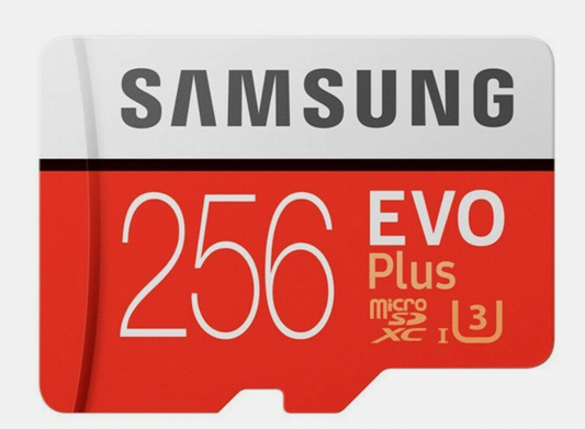 Samsung Evo Plus 256GB Micro SD Card SDXC 100MB/S with Adapter without packaging