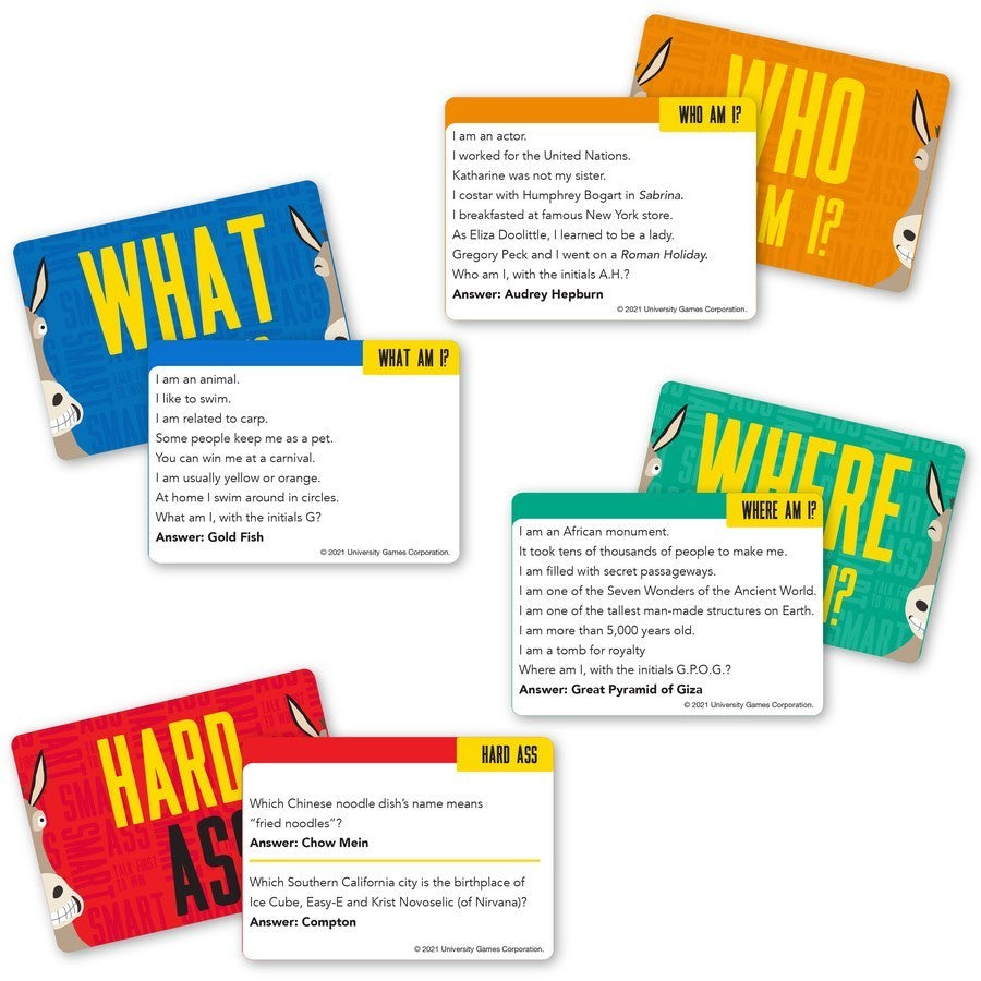 Smart Ass Trivia Board Game NEW - Talk First To Win