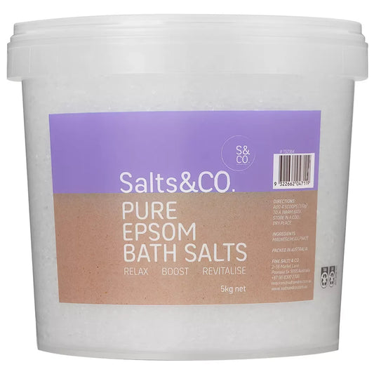 Salts & Co Pure Epsom Bath Salts 5kg