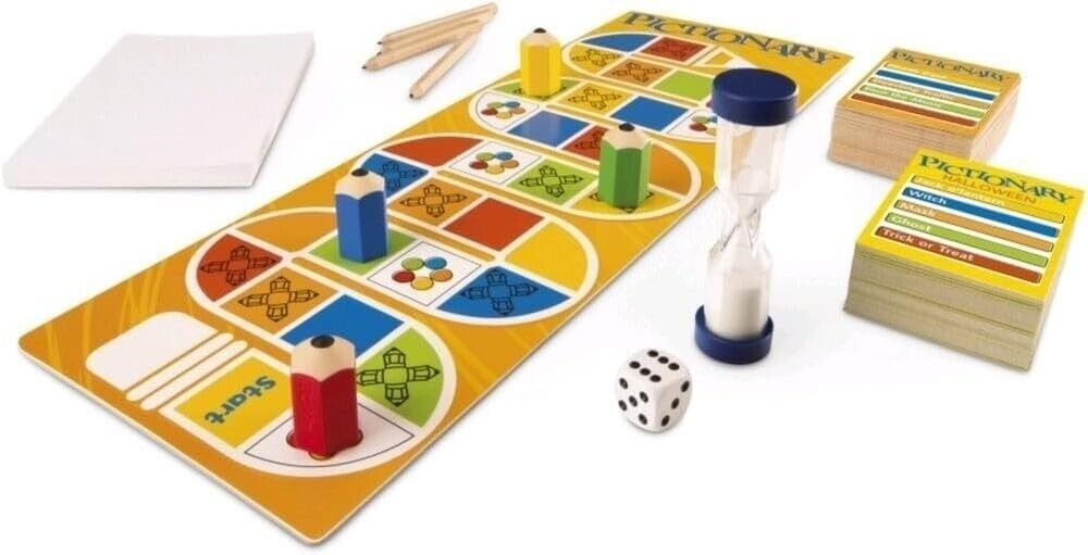 Pictionary Board Game By Mattel With White Clean Markers BRAND NEW