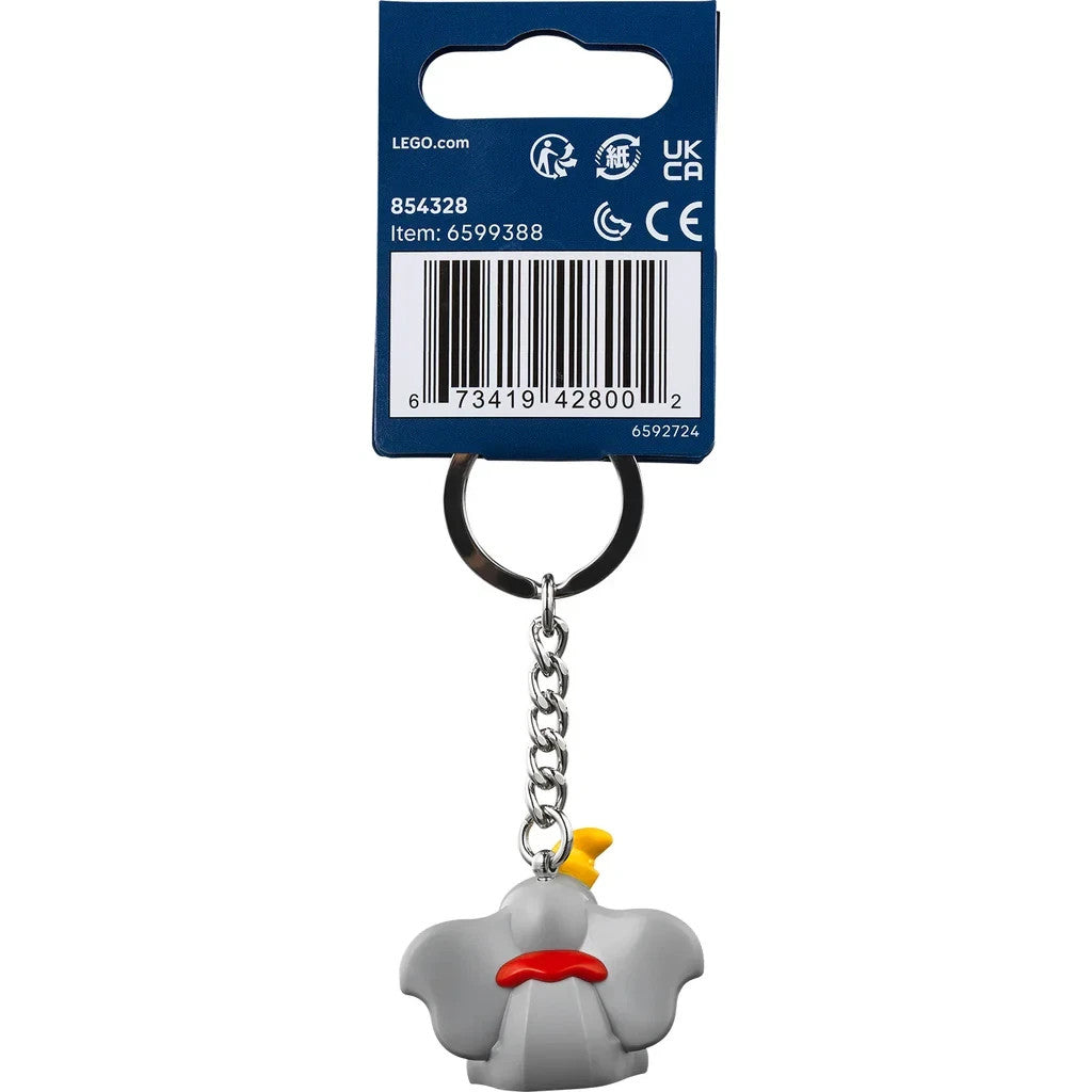 LEGO DUMBO MINIFIGURE KEYRING DISNEY 854328 KEYCHAIN FLYING ELEPHANT BRAND NEW