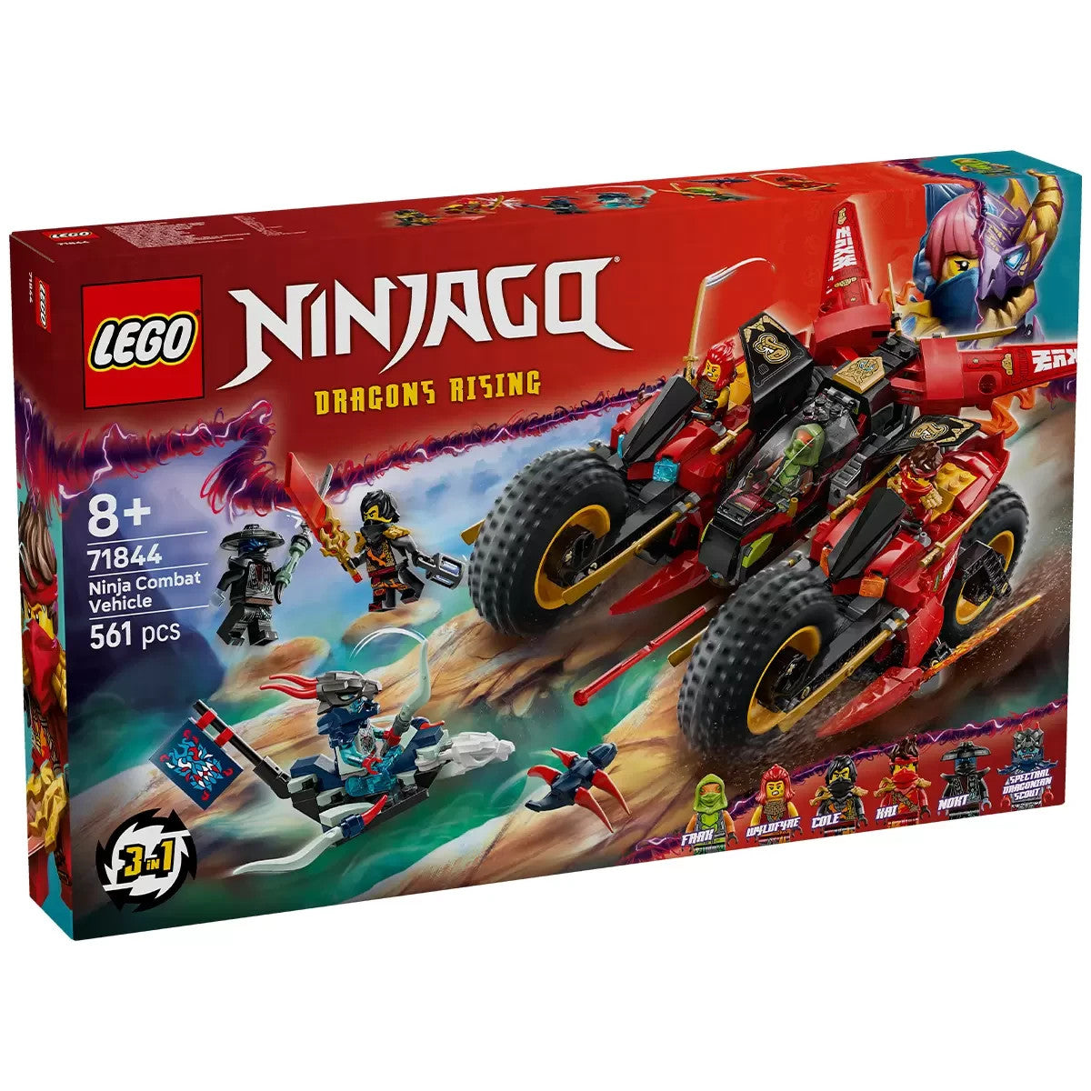 LEGO NINJAGO 71844: Ninja Combat Vehicle