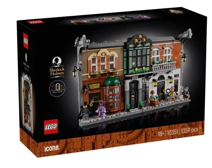 LEGO 10351 Sherlock Holmes: Book Nook - Icons - New AU Seller
