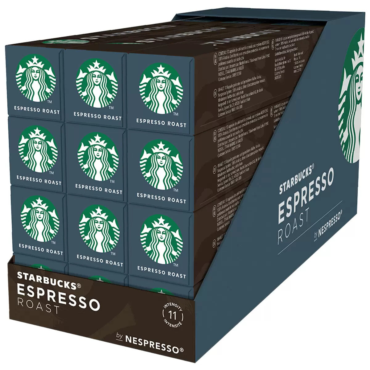 120x Starbucks Multipack Medium Roast Dark Expresso Coffee Pods Capsules