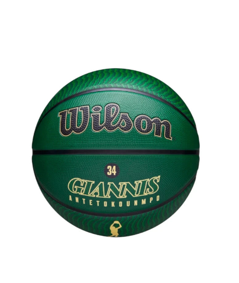 Wilson NBA Player Icon Outdoor Basketball - Giannis Antetokounmpo - Size 7