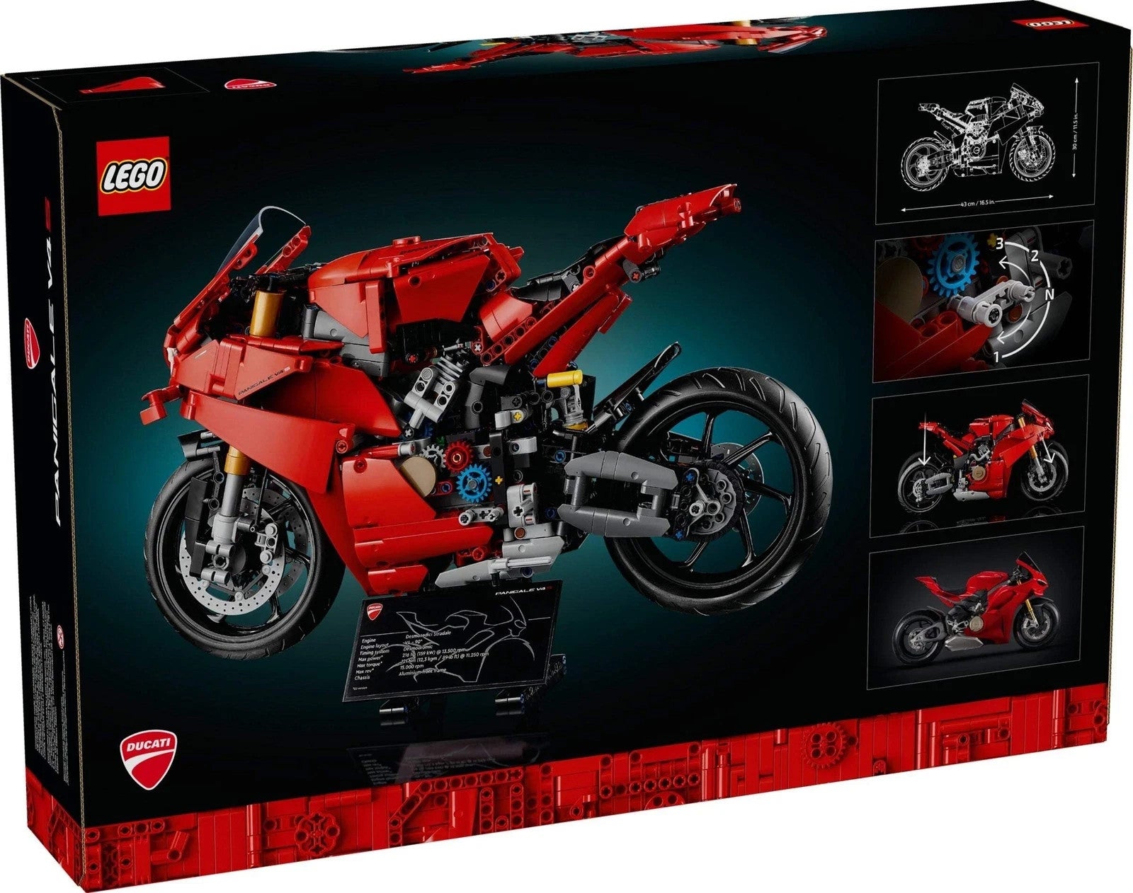 LEGO 42202 Technic Ducati Panigale V4 S Motorcycle