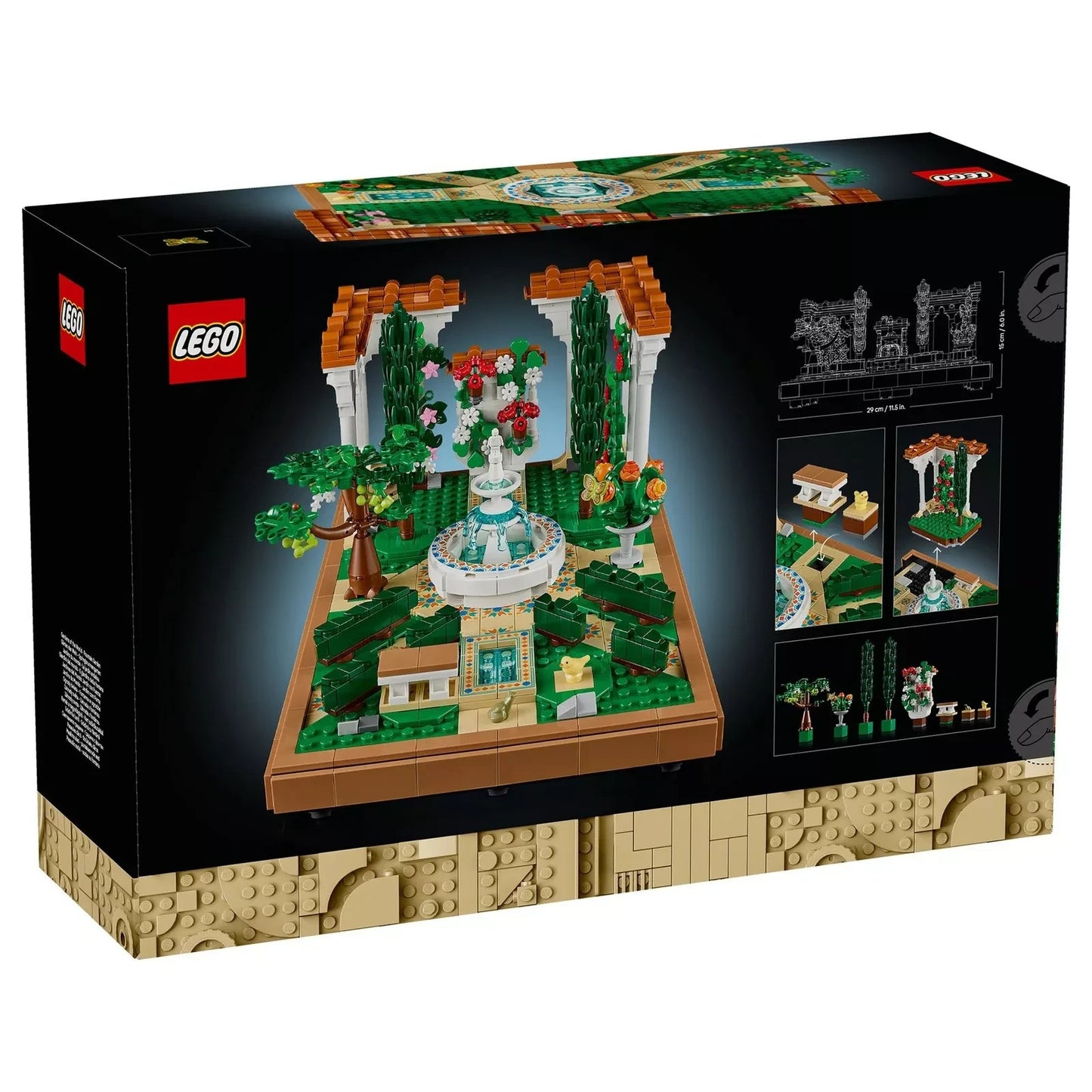 LEGO Icons Fountain Garden (10359) NEW