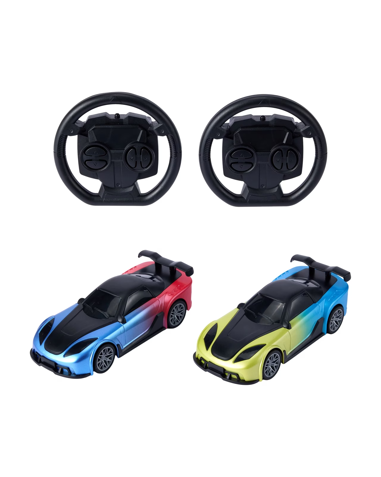2 Pack 1:24 Remote Control Turbo Racers Car Twin Pack VS RC Toys Kids Gift