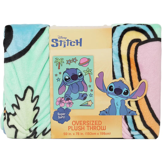 Disney Lilo & Stitch Oversized Plush Throw | 150cm x 198cm