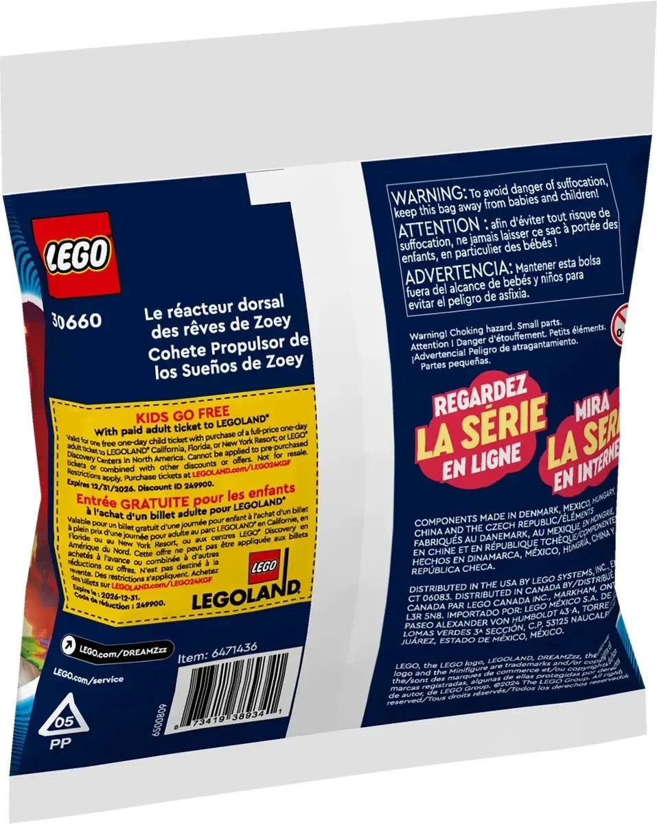 LEGO 30660 Zoey's Dream Jet Pack Booster & Z-Blob and Bunchu Spider Escape Poly