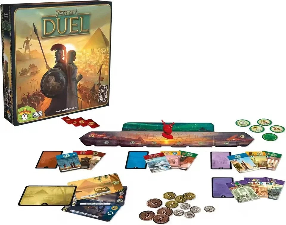 7 Wonders Duel Board Game 2 Player