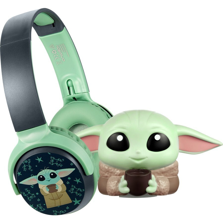 Star Wars The Mandalorian – Grogu – Bluetooth Headphone & Mood Light Gift Set