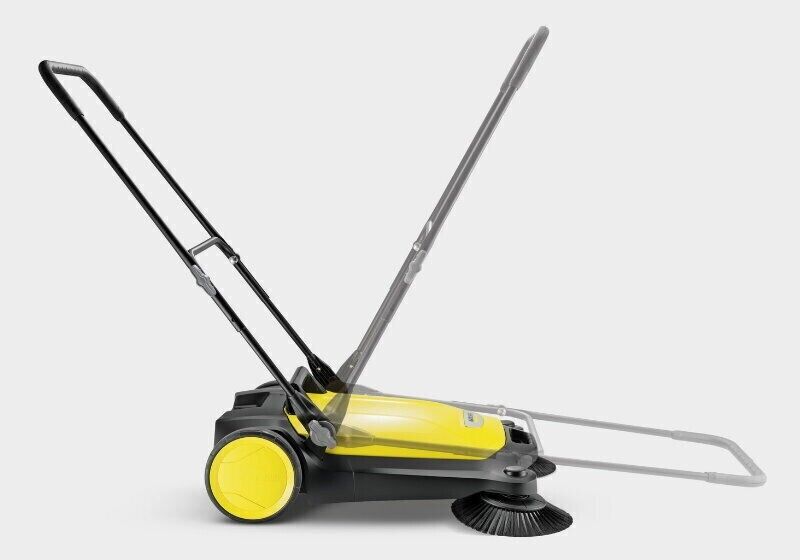 New Karcher S 4 Outdoor Mechanical Push Sweeper Cordless 20L S4 1.766-320.0