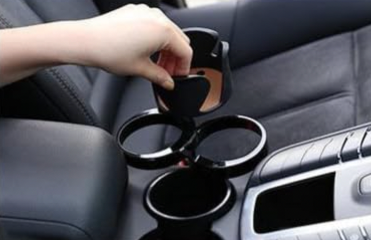 Car Life Style Accessory Auto Multi Cup Holder 5-in-1 Adjustable