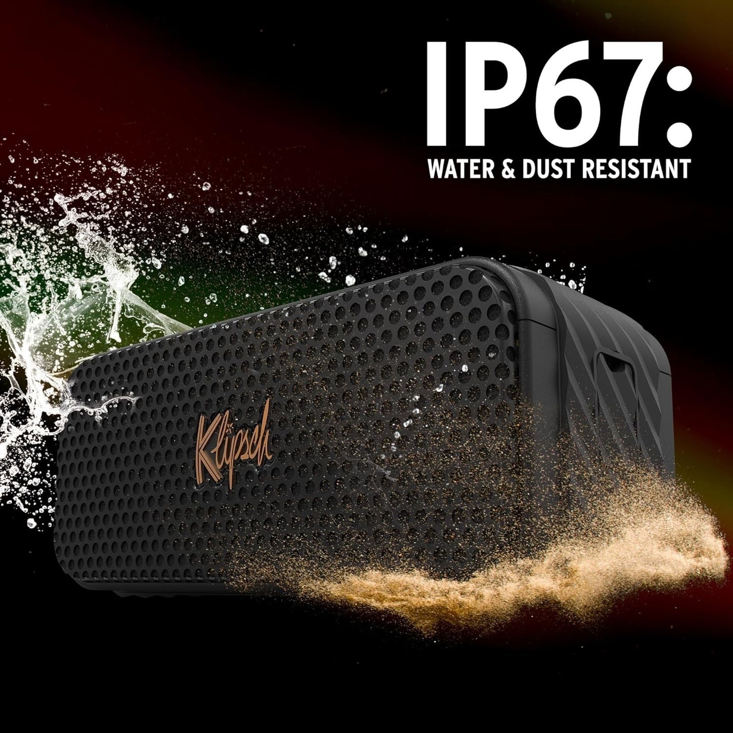 Klipsch Nashville Portable Bluetooth Dual Woofers Tweeters Speaker High Quality