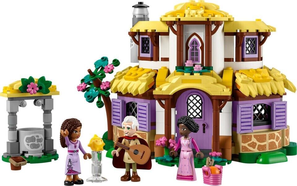 LEGO 43231 Disney Princess Asha's Cottage WISH Brand New