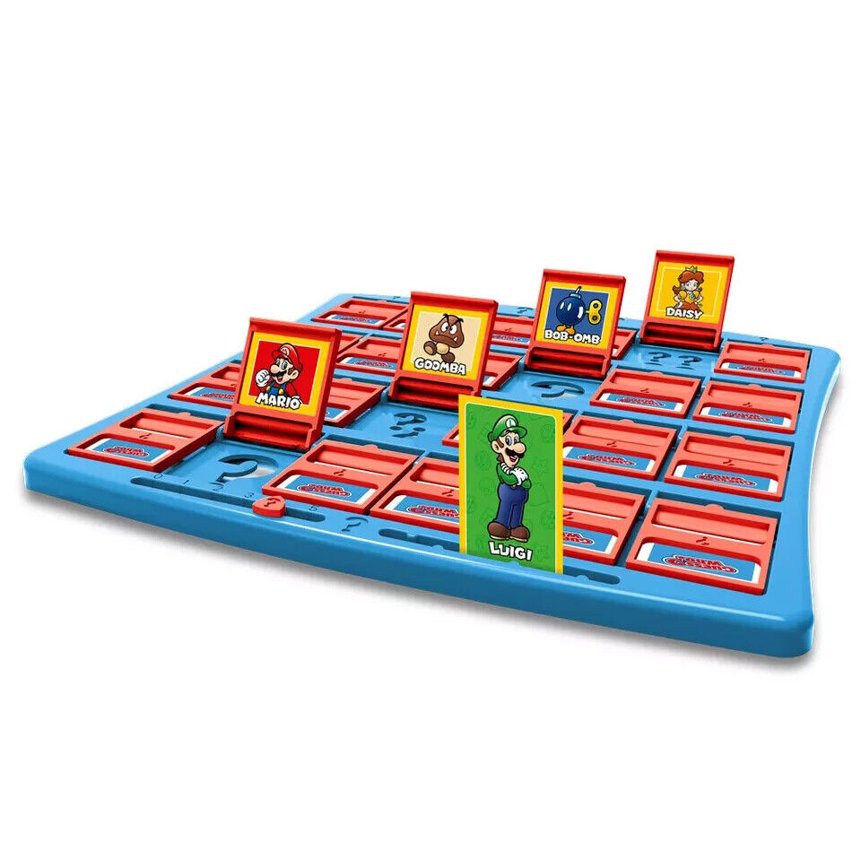 Super Mario Guess Who Board Game NEW