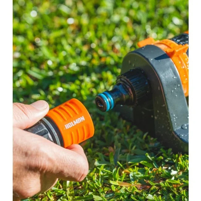 Holman Sprinkler Oscillating 17 Nozzle 275m² Max Ideal For LARGE Lawns 2884H