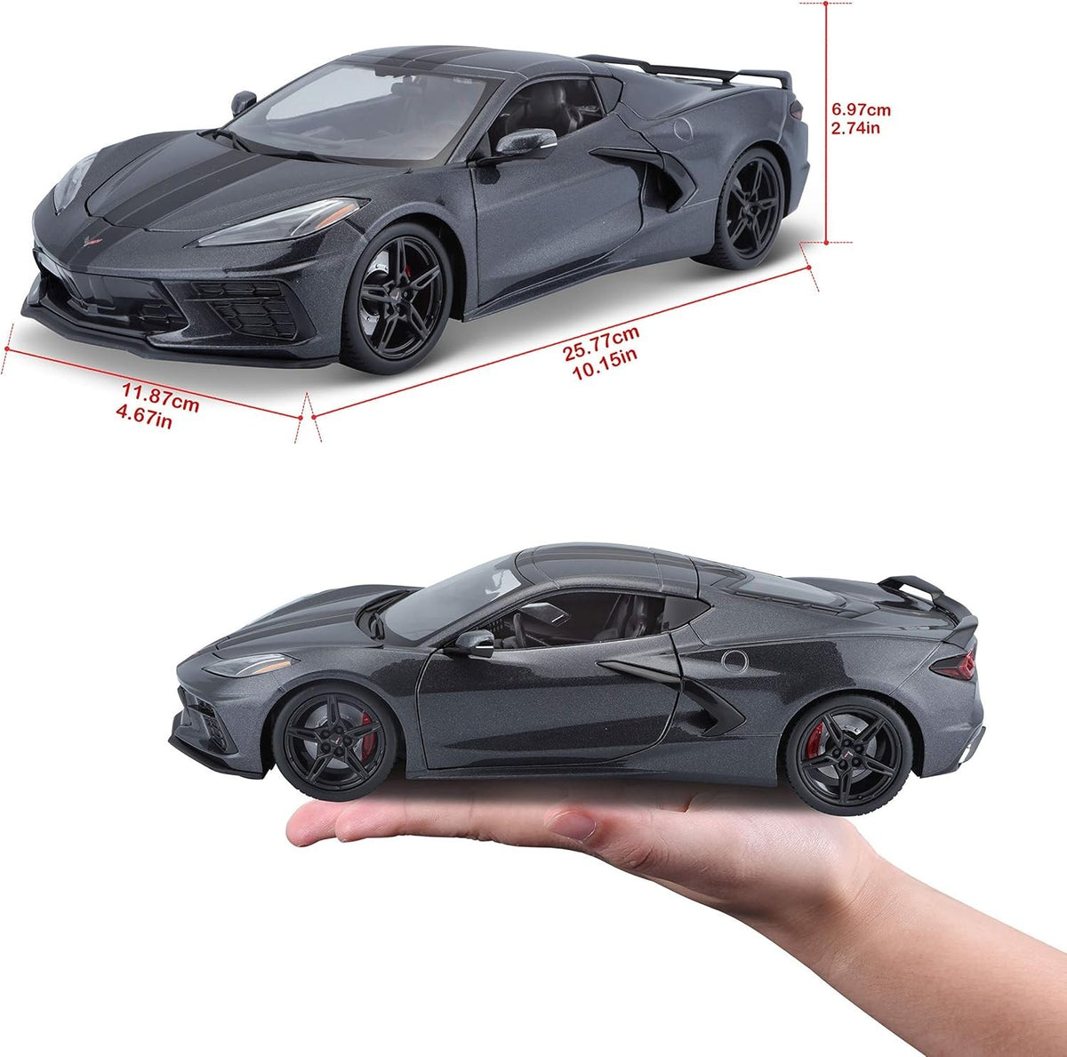 Maisto 1:18 Die Cast Cars 2020 Chevrolet Corvette Stingray Z51