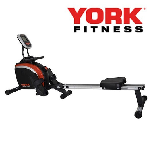 YORK Active 100 Rowing Machine Rower Exercise Fitness Gym 8 Level Resistance