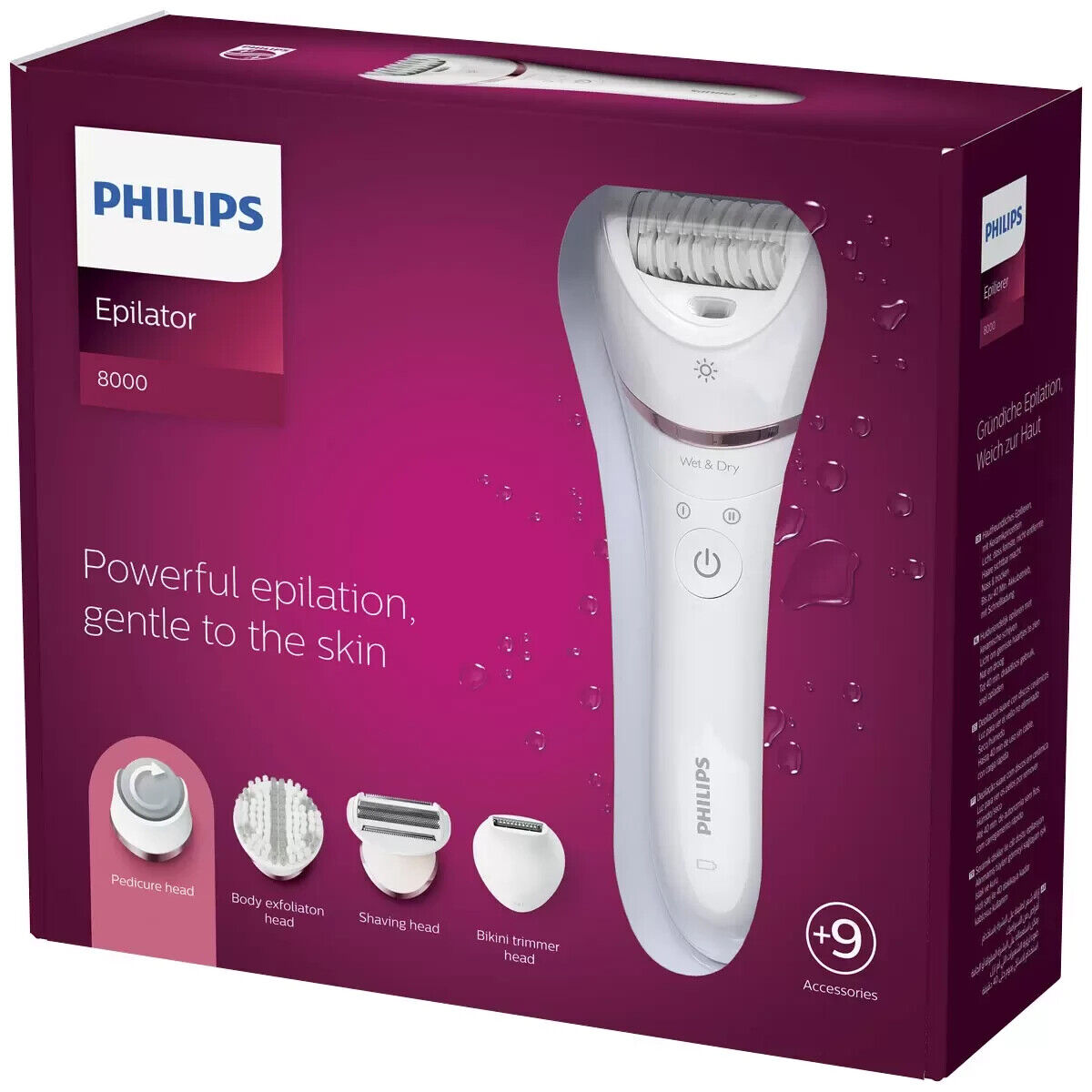 New Philips Satinelle Advanced Epilator