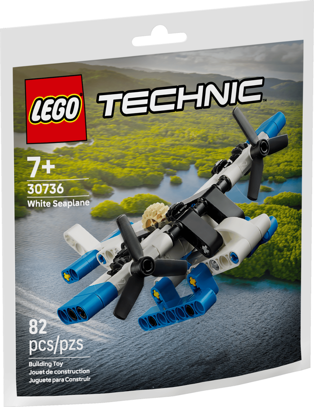 LEGO Technic White Seaplane Paper Bag 30736 (SEALED)